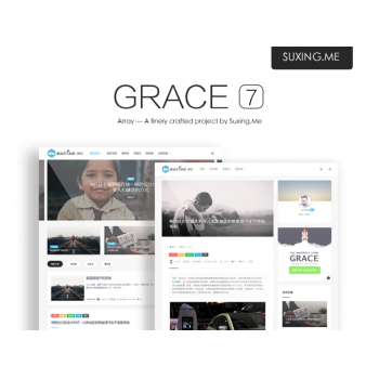 最新苏醒 Grace 7.0 Wordpress grace7科技自媒体极客数码主题源码，新增功能修复BUG