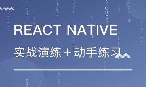 React Native 多套教程基础入门视频教程+实战演练 动手练习 适合初学者