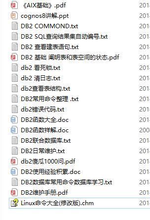 DB2实战应用文档大集合
