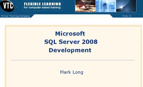 VTC.微软SQL.Server.2008开发视频教程11课