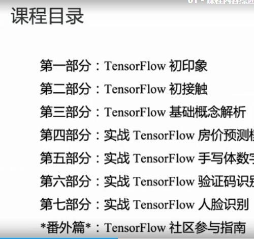 TensorFlow快速入门与实战视频教程（65课） 解析 FaceNet 人脸识别模型