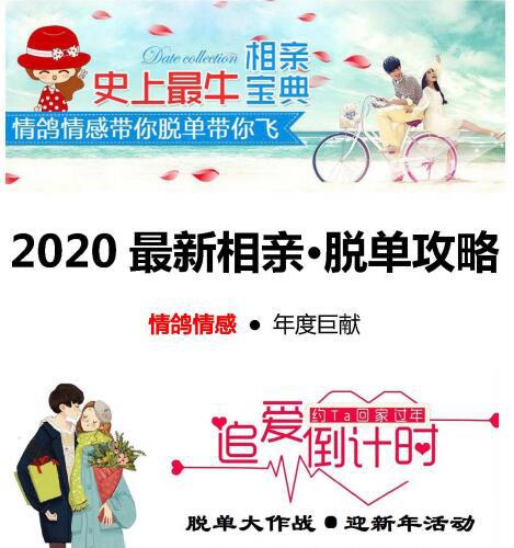 2020年情鸽情感《最全相亲脱单宝典》PDF电子书