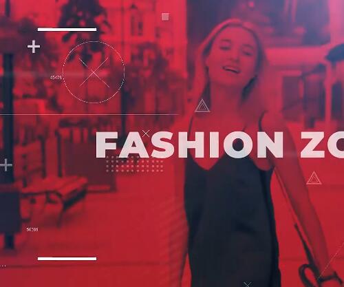 PR模板-时尚视频包装片头 Fashion Zone