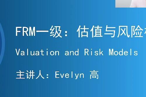 FRM一级：估值与风险模型资格考试视频教程+课件（107课）【百度网盘12.1G】